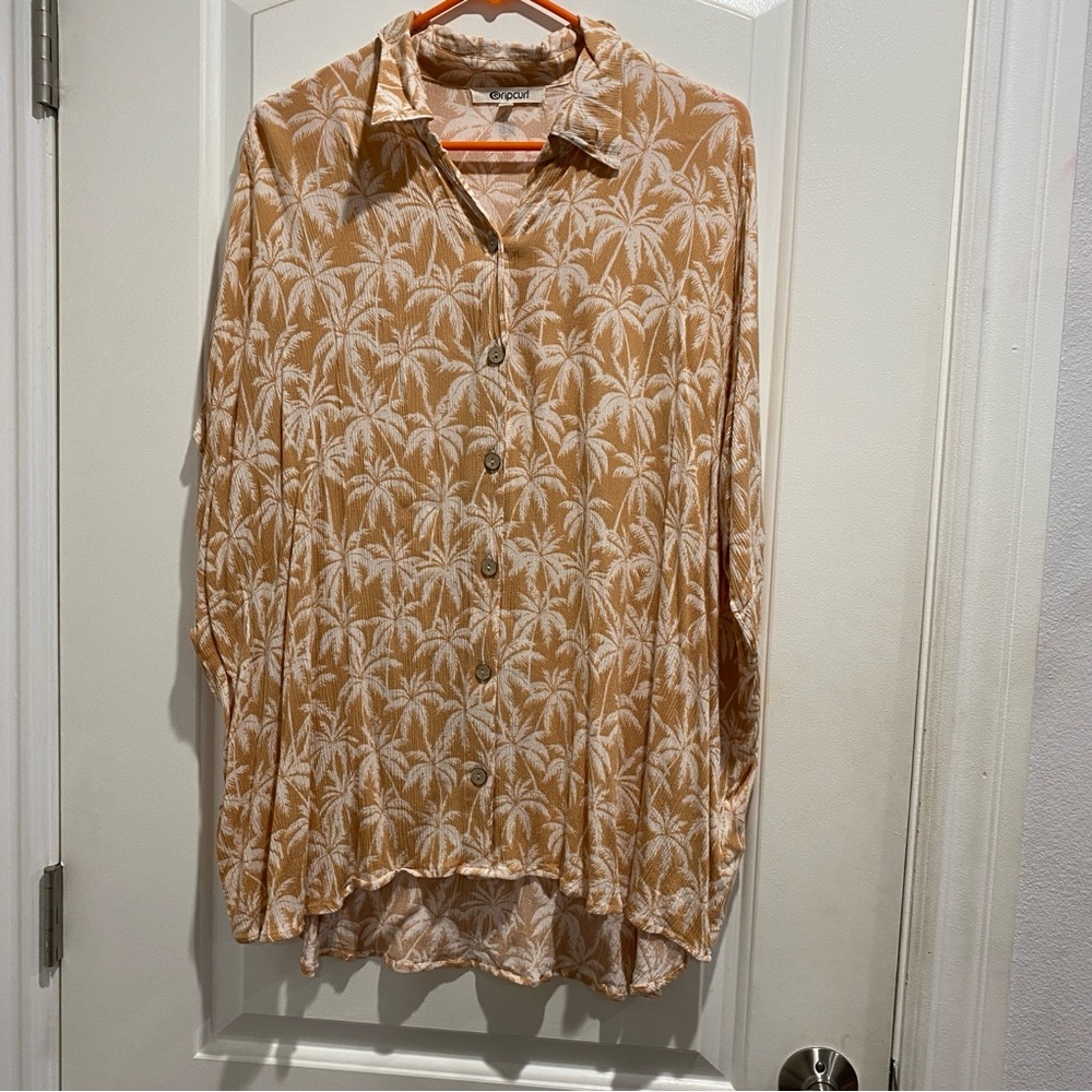 Rip Curl Surf Palms Women’s Button Up Shirt